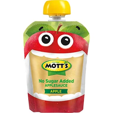 Mott's No Sugar Added Applesauce, 3.2 Oz Clear Pouches, 24 Count (6 Packs Of 4), Good Source Of Vitamin C, No Artificial Flavors - Image 12
