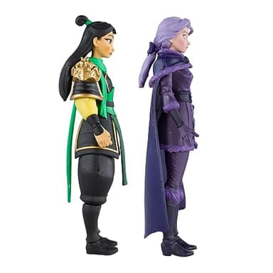 McFarlane Toys - Disney Mirrorverse Mulan 5in Belle (Fractured) 5in and Ariel 7in Action Figure 3pk, Gold Label, Amazon Exclusive - Image 12