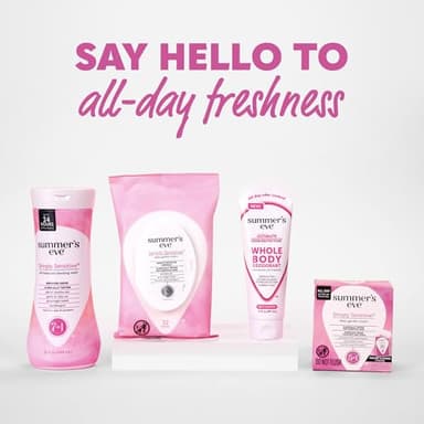 Summer's Eve Simply Sensitive Whole Body Deodorant for Women, Aluminum-Free Ultimate Odor Control Cream, 3 Oz - Image 7