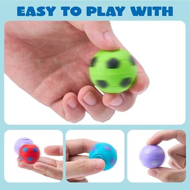 JOYIN 36 Pack Soccer Fidget Spinners for Kids, Soccer Party Favors, Fidget Toys Bulk, Stress Balls, Goodie Bag Stuffers for Birthday Party, Treasure Box for Classroom - Image 2