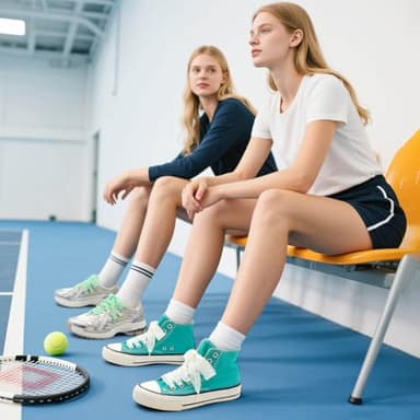 WEGOODZF Flat Lace Shoelaces for Women: 2 Pairs 2.3 CM Wide 47 Inch White Lacy Fancy Shoe Laces - Image 8