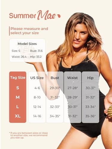 Ribbed One Piece Swimsuits for Women Button up Swimwear Tummy Control Retro Bathing Suits Violet Small - Image 4