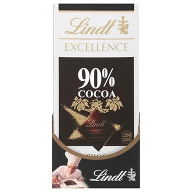 Lindt EXCELLENCE 90% Cocoa Dark Chocolate Bar, Christmas Candy, 3.5 oz. (12 Pack) - Image 12