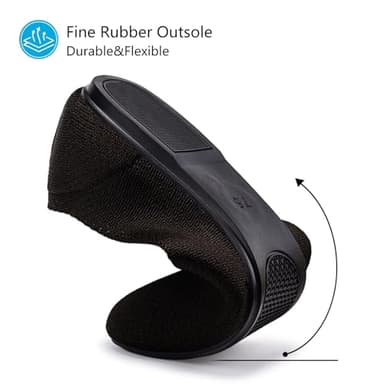 Frank Mully Women's Knit Ballet Flat Round Toe Flat Shoes Slip On Classic Low Wedge Ballerina Shoes, Bronze,10 - Image 4