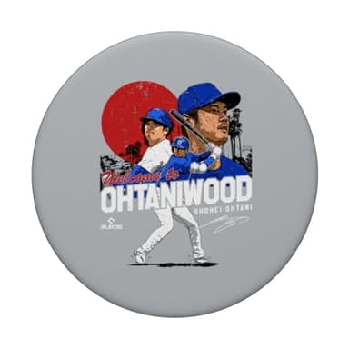 Shohei Ohtani | Los Angeles Baseball MLB Player | MLBOHT3006 PopSockets Adhesive PopGrip - Image 3