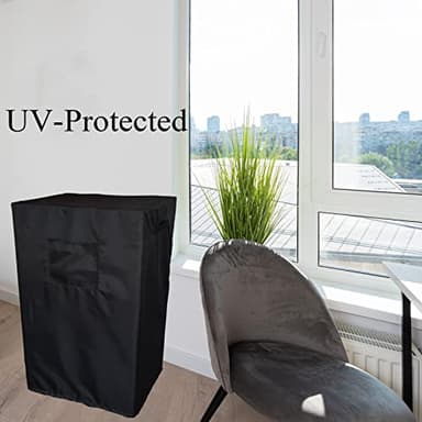 Indoor Portable Air Conditioner Cover Fits SereneLife 10000 BTU,HUMHOLD 12000 BTU,Shinco 10000/12000 BUT,Rintuf 12000/12800 BTU,AC Unit Dustproof Storage Protection Cover for Mobile AC 1 Pieces - Image 6