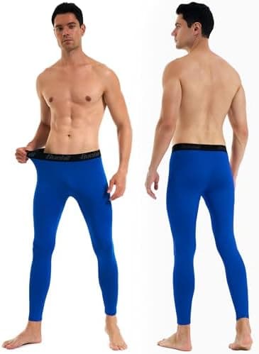Runhit Men’s Compression Pants Running Tights Workout Leggings Athletic Base Layer Pants for Sports Yoga Basketball - Image 3