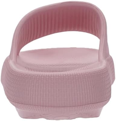 Joomra Pillow Slippers for Women Foam Pillow Shower Bath Bathroom Home House Slipers Platform Cloud Slides Cushion for Lady Female Ladies Sandles Pink 39-40 - Image 4