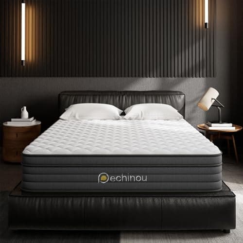 Queen Mattress,10 Inch Queen Size Mattresses Memory Foam Hybrid Mattress in a Box, with Individual Pocket Springs, Provide Support and Improve Sleep Mattresses, Medium Firm Pressure Relief CertiPUR-US - Image 1