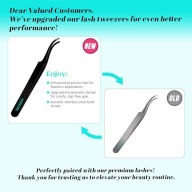 Lash Clusters Kit 320Pcs,40D Eyelash Extension Kit,Lash Bond and Seal Waterproof,Lash Remover for Individual Cluster Lashes Kit,Lash Applicator Tool for DIY Lash Extension Kit(D-Mix9-16mm Kit) - Image 7