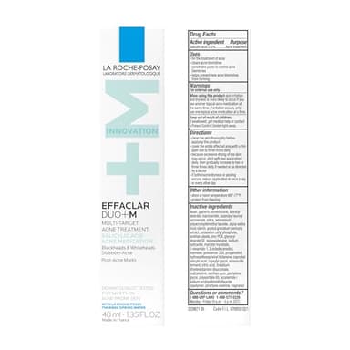 La Roche-Posay Effaclar Salicylic Acid Acne Treatment For Face, Mattifying Acne Gel Cream Spot Treatment for Blackheads, Whiteheads & Pores, Prevents New Pimples, Non-Greasy, Sensitive Skin Safe - Image 10