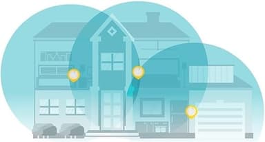 TP-Link Deco Mesh WiFi System(Deco M5) –Up to 3,800 sq. ft. Whole Home Coverage and 60+ Devices, WiFi Router/Extender Replacement, Parental Controls, 2-Pack - Image 7