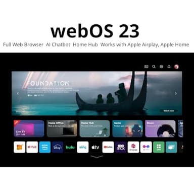 LG 32" inch Smart TV (2025) LR600 32" Class HD HDR10 LR60 Series webOS 23 Bluetooth α5 AI Processor Gen6 + Wall Mount (Renewed) - Image 8