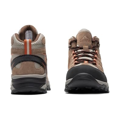 NORTIV 8 Women's Waterproof Hiking Boots Outdoor Trekking Camping Trail Hiking Boot Seeker,Size 8,Brown,Seeker - Image 8