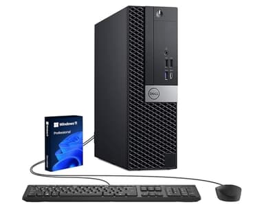 Dell OptiPlex 7050 SFF Desktop Computer PC, Intel Core i7-6700, 16 GB RAM, 512 GB SSD, Keyboard & Mouse, Windows 11 Pro (Renewed) - Image 1