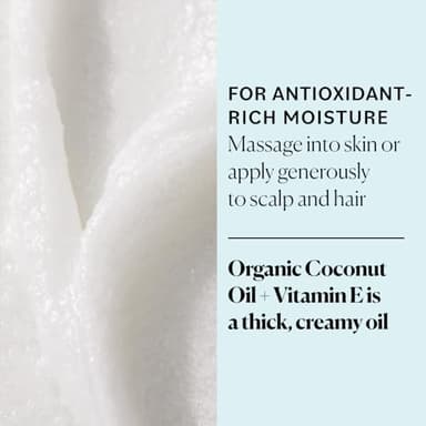 Sky Organics - Organic Coconut Oil & Vitamin E, 16.9 fl oz - Skin & Hair Ultra-Hydrating Oil - Fatty Acids & Antioxidants - Natural, Vegan & Cruelty Free - Skin Care & Hair Care w Ebook - Image 3