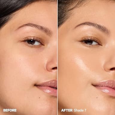 Milk Makeup Hydro Grip Hydrating Gel Skin Tint with Hyaluronic Acid – Buildable Light Coverage for Up to 12 Hours w/Dewy Finish – Non-Comedogenic – 7 Medium w/Neutral Undertones, 1oz - Image 7