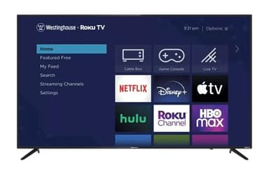 Westinghouse 65" 4K Ultra HD Smart Roku TV with HDR WR65UT4212 (Renewed) - Image 1