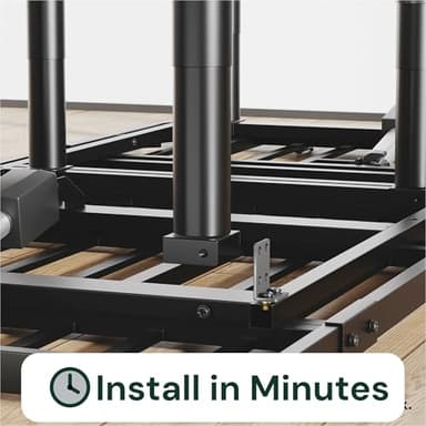 SunsGrove Full Adjustable Bed Frame with Wireless Remote, Zero Gravity, Head & Foot Incline, Anti-Snore, Memory Presets, Quiet Motor, Electric Bed with Adjustable Leg Heights - Image 5