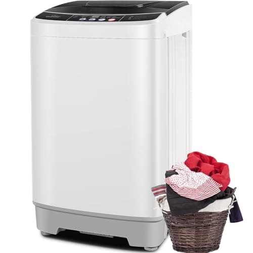 Nictemaw Portable Washing Machine 20Lbs Portable Washer Machine with Drain Pump, 2.8 Cu.ft Compact Washing Machine with 10 Programs 8 Water Levels Laundry Washer for Apartment, Home, Dorms, Rv - Image 1