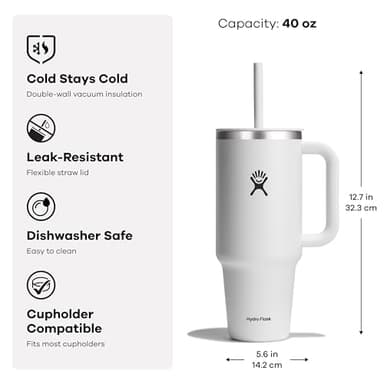 Hydro Flask 40 Oz All Around Travel Tumbler Sandy - Image 2