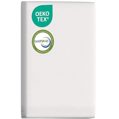 Genew Pack and Play Mattress (38"x26"x1.5"), Portable Crib Mattress Pad for Pack N Play, Play Pen, Soft, Waterproof, Washable, Breathable Pad for Babies and Toddlers - Image 1