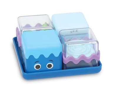 Learning Resources Cool Down Cubes Sensory Fidget Set, Fidgets for Kids, Sensory Toys for Toddlers, Fidgets for Classrooms, Ages 3+,5 Pieces - Image 1
