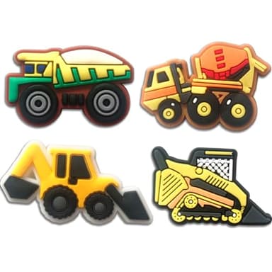 Car & Dinosaur Shoe Charms for Boys, 24 PCS Dino & Truck Shoe Decoration Pins for Clog, Cute Shoe Accessories for Kids Party Favor Gifts - Image 6