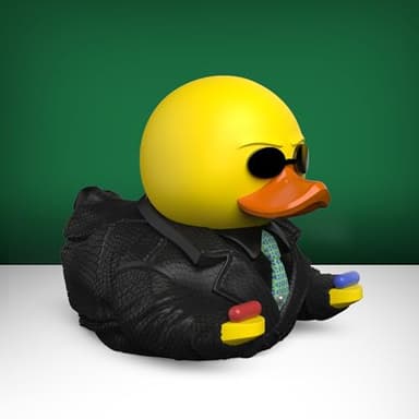 TUBBZ First Edition: The Matrix - Morpheus Cosplaying Rubber Duck Vinyl Figure - Image 3