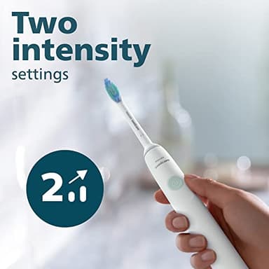 PHILIPS Sonicare 2100 Power Toothbrush, Rechargeable Electric Toothbrush, White Mint, HX3661/04 - Image 4