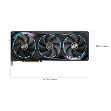 GIGABYTE AORUS GeForce RTX 5070 Ti Master 16G Graphics Card, 16GB 256-bit GDDR7, PCIe 5.0, WINDFORCE Cooling System, GV-N507TAORUS M-16GD Video Card - Image 6