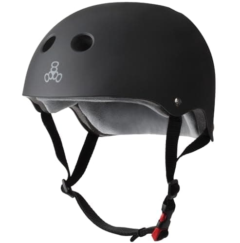 Triple Eight Certified Sweatsaver Helmet for Skateboarding, BMX, Roller Derby, Roller Skating, Inline Skating, Scooter and Bike - Image 1