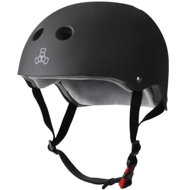 Triple Eight Certified Sweatsaver Helmet for Skateboarding, BMX, Roller Derby, Roller Skating, Inline Skating, Scooter and Bike - Image 1