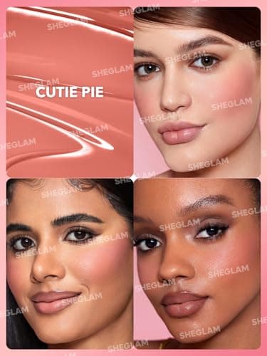 SHEGLAM Color Bloom Liquid Blush Makeup for Cheeks Matte Finish-Cutie Pie - Image 7