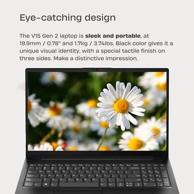 Lenovo 15.6" Laptop Computer for Home Business Student, Intel Dual-Core Processor, 32GB DDR4 RAM, 1TB PCIe SSD, FHD Display, WiFi 6, Bluetooth 5.2, HDMI, Numeric Keypad, Windows 11 Pro (Renewed) - Image 5