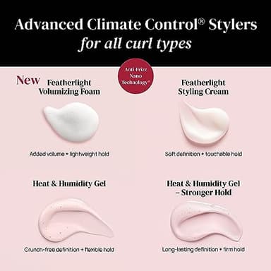 Ouidad Advanced Climate Control Heat & Humidity Gel - 8.5 fl oz, Anti-Frizz Nano Technology, Locks Out Humidity, Crunch-Free Styling Gel for Curly Hair, For All Curl Types - Image 7