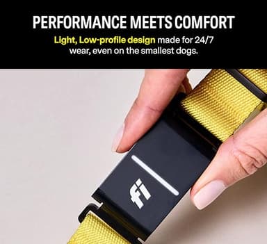 Fi Series 3 Smart Dog Collar - GPS Dog Tracker and Activity & Health Monitor, Waterproof, LED Light, Escape Alerts, Nationwide Coverage [Free 1 Year Membership] (Blue, Large) - Image 6