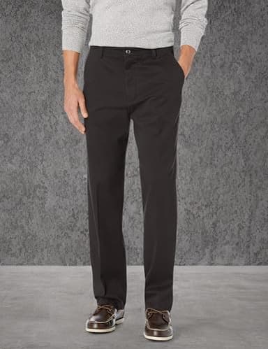 Dockers Men's Classic Fit Easy Khaki Pants (Regular and Big & Tall), Black, 34W x 29L - Image 5