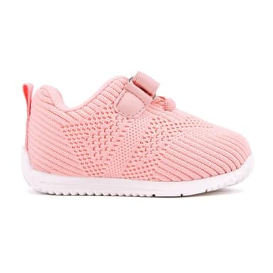 BMCiTYBM Baby Walking Shoes Boy Girl Tennis Sneakers Breathable Infant First Walker Shoes 6 9 12 18 24 Months Pink Size 18-24 Months Toddler - Image 4