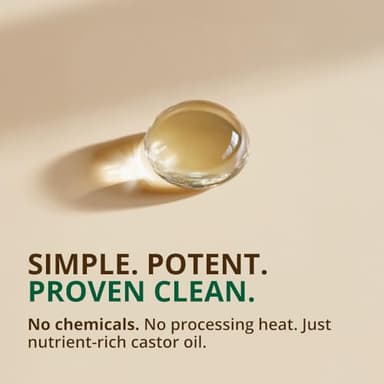 RejuveNaturals Castor Oil (16oz Glass Bottle) USDA Certified Organic, 100% Pure, Cold Pressed, Hexane Free. Boost Hair Growth for Thicker, Fuller Hair, Lashes & Eyebrows. - Image 5