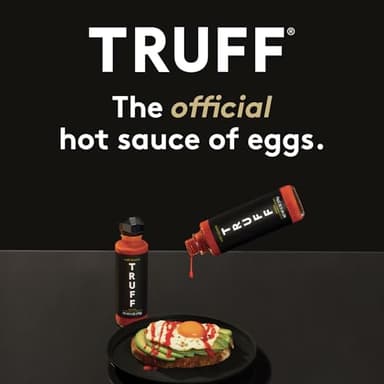 TRUFF Original Black Truffle Hot Sauce, Gourmet Hot Sauce with Ripe Chili Peppers, Black Truffle Oil, Agave Nectar, Unique Flavor Experience in a Bottle, 6 oz. - Image 7