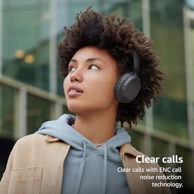 TOZO HA1 Bluetooth 5.4 Over Ear Headphones, 70H Playtime with Mic, Foldable Wireless Headset, Deep Bass Stereo Sound Customizable 32 EQ Music Mode Via Button & App for Travel and Home, Upgraded - Image 7