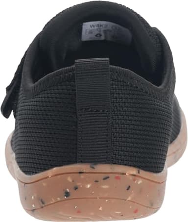 WHITIN Wide Barefoot Shoes for Toddler Minimalist Zero Drop Sneakers for Boys Girls Kids Size 5 Fashion Tennis Walking Running Athletic Casual Black Gum 22 - Image 3
