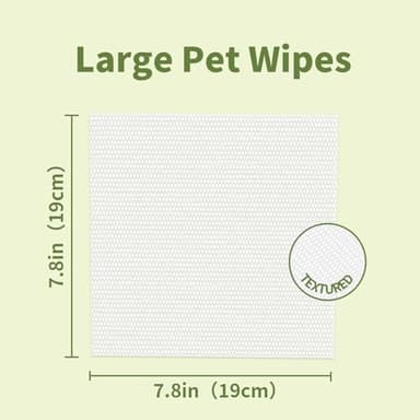 400 Unscented Dog Wipes for Paws and Butt Plant Based Hypoallergenic Pets Cleansing & Deodorizing Anal Gland Hygienic Puppy Wipes for Dogs Face and Body Cat Wipes Cleaning Fur Doggie Wipes Doggy Wipes - Image 4