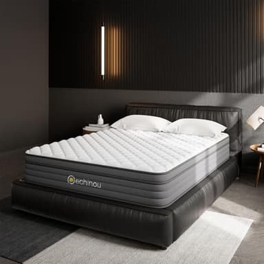 Queen Mattress,10 Inch Queen Size Mattresses Memory Foam Hybrid Mattress in a Box, with Individual Pocket Springs, Provide Support and Improve Sleep Mattresses, Medium Firm Pressure Relief CertiPUR-US - Image 9