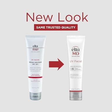 EltaMD UV Facial Sunscreen, SPF 35 Moisturizing Sunscreen for Face, Formulated with Hyaluronic Acid and Zinc Oxide Face Moisturizer, 3.0 oz Tube - Image 2