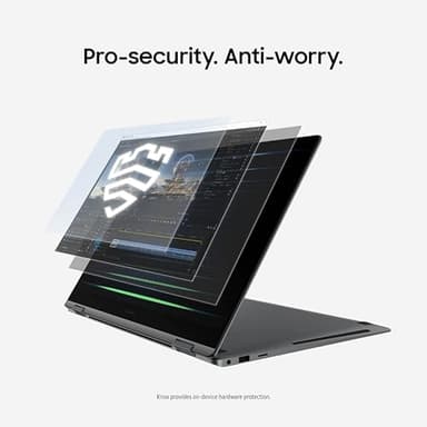 SAMSUNG 16” Galaxy Book5 Pro 360 Copilot+ PC, AI Business Laptop, Windows 11 Pro, Intel Core Ultra 7 Processor 258V, 3K AMOLED Touchscreen, 32GB / 1TB, 120HZ, 2025 Model NP964QHA-KG2US, Gray - Image 7