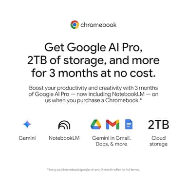 acer Gateway Chromebook 314 CBO314-1H-C476 Laptop | Intel Celeron N4500 | 14" Full HD (1920 x 1080) Display | 4GB LPDDR4X | 64GB eMMC | Wi-Fi 5 802.11ac | Chrome OS | Star Black - Image 7