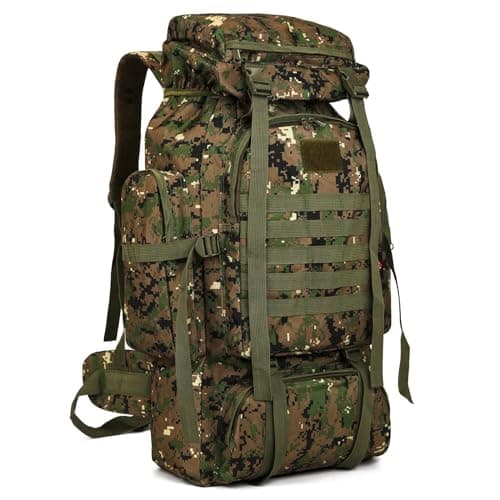 Hiking Backpack for Men 70L/100L Camping Backpack Military Rucksack Molle 3 Days Assault Pack for Climbing - Image 1