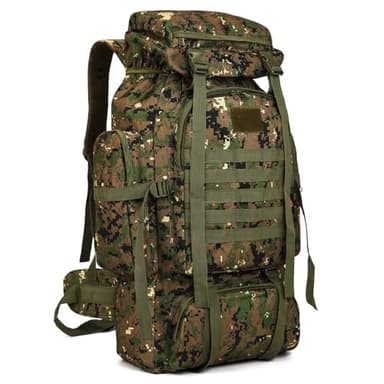 Hiking Backpack for Men 70L/100L Camping Backpack Military Rucksack Molle 3 Days Assault Pack for Climbing - Image 1